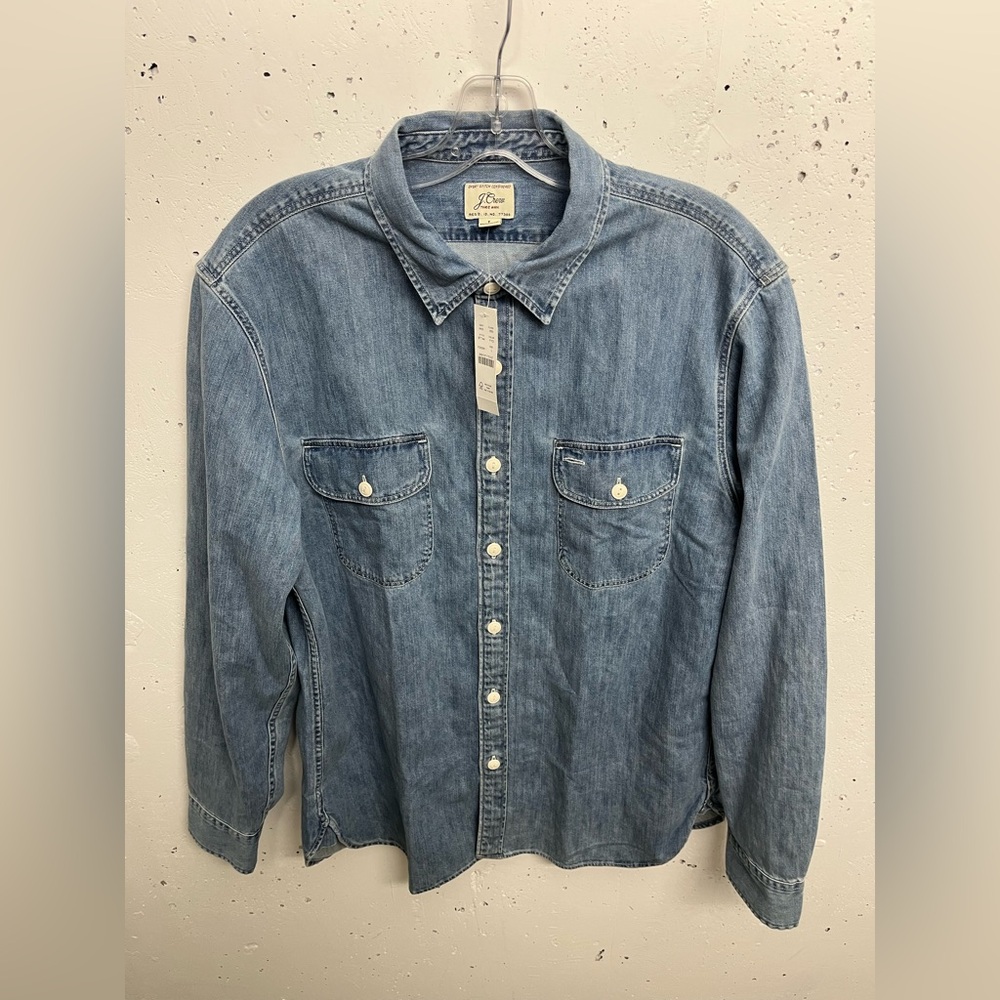 Men’s Jcrew denim shirt new with tags